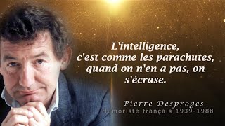 ⭐️LES MEILLEURES CITATIONS DE PIERRE DESPROGES [upl. by Julieta30]