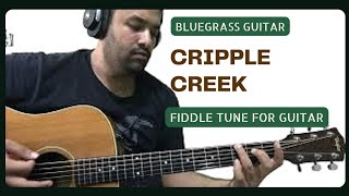 Cripple Creek Bluegrass Guitar [upl. by Sinaj]