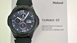 Mobvoi TicWatch S2 Smartwatch  TicMotion  WearOS  AMOLED [upl. by Arraeis]