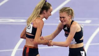 Runners Megan Keith And Eilish McColgan Had The Most Beautiful Moment Of The Paris Olympics [upl. by Channing]