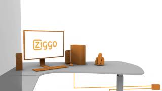 Binnenhuis bekabeling  Bedrade internetverbinding  Ziggo [upl. by Laurent]