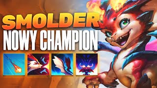 SMOLDER  NOWY CHAMPION W LEAGUE OF LEGENDS [upl. by Notlef]