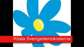 Sverigedemokraternas sång quotBlåsippans vägquot [upl. by Castle]