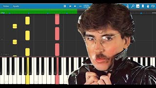 Charly garcia  Demoliendo Hoteles  Piano Tutorial [upl. by Chapland]