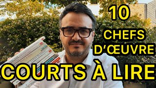 10 CHEFS D’ŒUVRE COURTS À LIRE [upl. by Ennoryt]