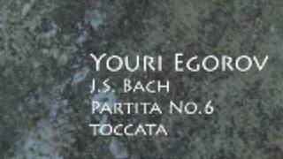 Youri Egorov Bach Partita 6 Toccata [upl. by Deden]