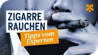 Zigarre rauchen – So geht’s richtig Tipps zum Genießen von Zigarren [upl. by Themis270]