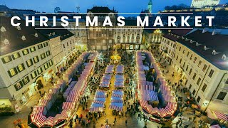 Bratislava Christmas Market 2024 🇸🇰 Walking Tour [upl. by Ybot]