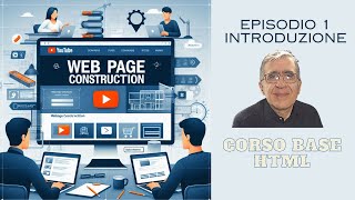 Corso sulla costruzione di pagine web EPISODIO 1 INTRODUZIONE html5 css visualstudio [upl. by Orme994]