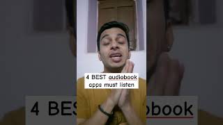 4 Best FREE audiobook app audiobook audiobooks audiobooksfree audiobooksfree90 booktok books [upl. by Bautista]