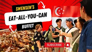 Feast On Endless Delights At Swensens Buffet In Singapore 🍴🇸🇬 [upl. by Nelyak602]