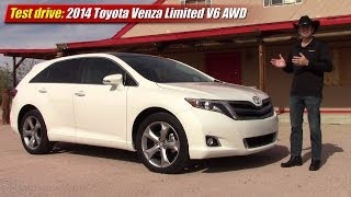 Test drive 2014 Toyota Venza Limited V6 AWD [upl. by Milda818]