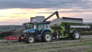 Harvest 2016 Claas Lexion 480 Combine Harvester [upl. by Soloma]