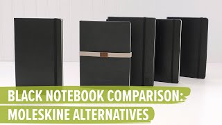 MOLESKINE Alternatives 🤔 Which Black Notebook is BETTER [upl. by Ludlew]