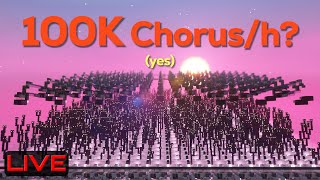 Working on the Most Efficient Chorus Farm [upl. by Ahcsas]