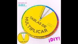 Con esta ruleta logré aprender las Tablas de Multiplicar en muy poco tiempo [upl. by Bullough656]