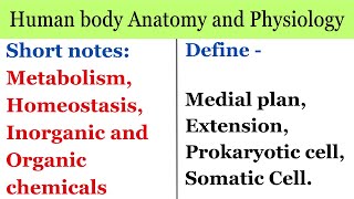 Metabolism  homeostasis  physiology planes  major organ functions and anatomy  12 organ system ⚡ [upl. by Achilles]