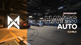 MAP Hayes Auto V2  GTA 5 FiveM Interior Map [upl. by Stilla]