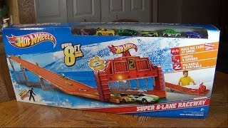 Super 6Lane Raceway From Mattel Hot Wheels [upl. by Varney]