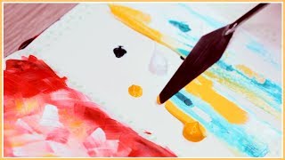 Easy Abstract Acrylic Painting Ideas You Can Try Art Journal Thursday [upl. by Revned]