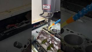 Machining the notorious 73L Powerstroke [upl. by Nalniuq408]