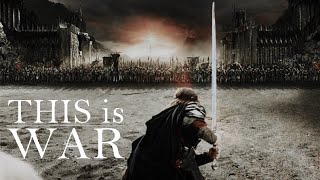 Lord of the Rings  This is war  Tribute Music Video [upl. by Ikin]