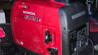 Honda Eu20i inverter generator [upl. by Cornel]