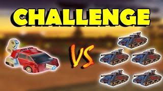 1 Microblast VS 5 Blasty Bois  Twisted Metal 4  Challenge [upl. by Aisirtap]