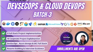 Batch3  Zero To Hero  DevSecOps amp Cloud DevOps  Course Announcement [upl. by Ominorej528]