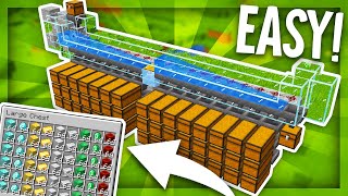 Minecraft Item Sorting System Easy amp Expandable Tutorial 116 [upl. by Ahsrat]