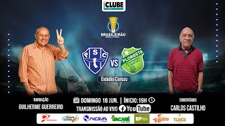 PAYSANDU 2X1 FLORESTA  BRASILEIRÃO SÉRIE C  9º RODADA  18062023 [upl. by Clementia]