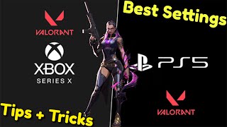 The Best Console Settings  Tips  Valorant Console Beta [upl. by Pendergast]