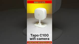 wifi security camera Tplink tapo c100 2mp  Creative Infotech Ludhiana [upl. by Eserehc173]