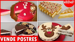 4 Postres Para CENAS NAVIDEÑAS🎄VENDE y Gana DINERO desde CASA eliDeli [upl. by Ynnel500]