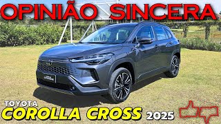 NOVO Toyota COROLLA CROSS 2025 O que MUDOU Escape Freio VALE a PENA Preço consumo problemas [upl. by Rockwell348]