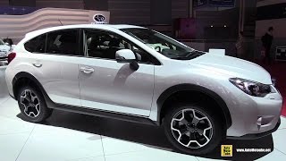 2015 Subaru XV 20i Luxury  Exterior and Interior Walkaround  2014 Paris Auto Show [upl. by Stanford519]