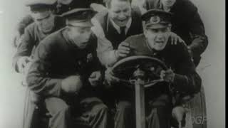 Keystone Cops Vintage Silent Film [upl. by Lleunamme436]