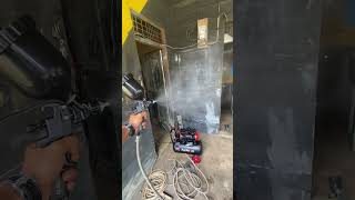 Review kompresor Auarita 2 HP dan Spray Gun Auarita Lion 1 [upl. by Eitnom643]