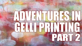 How to Gelli Printing without a Gelli Plate [upl. by Dleifniw]