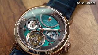 WALDHOFF  MÃN NHÃN VỚI TUYỆT PHẨM TOURBILLON ĐẾN TỪ ĐỨC [upl. by Bennet959]