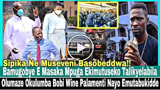 Entiisa E Masaka Mpuga Bamukubye Lwakulumba Bobi Wine Ekimutuseko Takilabanga Palamenti Etabuse [upl. by Macintyre]