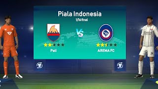 16 Besar Piala Indonesia  Carer Mode Footballleague 2024 [upl. by Varney]