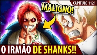 O INÃCIO DO FIM DE ONE PIECE O IRMÃƒO GÃŠMEO DE SHANKS FINALMENTE APARECE  ONE PIECE 1121 [upl. by Aia]