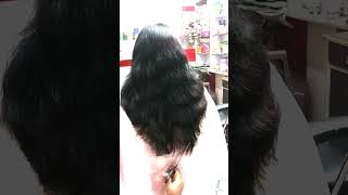 leyar catting  hair girls the very easy  hair catting and  tutorials  short video [upl. by Nnylyaj86]