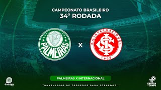 PALMEIRAS X INTERNACIONAL  11112023  BRASILEIRÃO  AO VIVO [upl. by Diaz556]