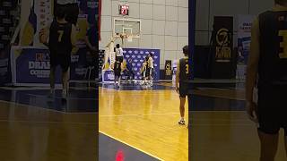 PBA Draft Combine Agem Miranda with an easy deuce [upl. by Nuavahs]