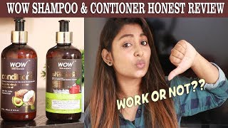 WOW shampoo and conditioner HONEST reviews in tamil  sulphate and paraben free shampoo [upl. by Louanna]