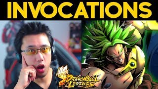 INVOCATIONS BROLY SUR DRAGON BALL LEGENDS  12 MULTI [upl. by Nahraf613]