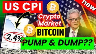 cpi data  us cpi data  24 cpi data today  bitcoin price prediction  crypto news today  btc [upl. by Elleiram469]