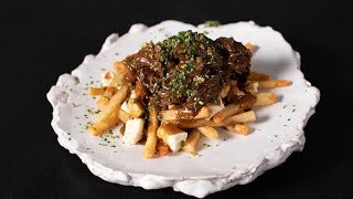 Poutine with BalsamicShort Rib Gravy and Cheese Curds [upl. by Eel]